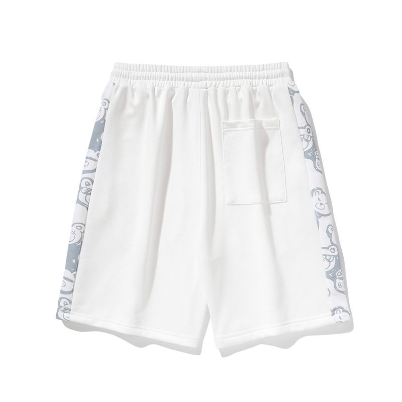 Shorts Heren Nieuwe Losse Cropped Broek Paar Sport Katoen Dunne Sectie