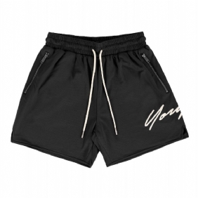 Shorts Rits Heren Mesh Losse Vijf Punten