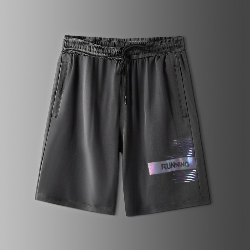 Sportshorts Voor Heren Zomer Dunne Sectie Sneldrogend Ademend Los Grote Maat Tether Rechte Casual Cropped Broek