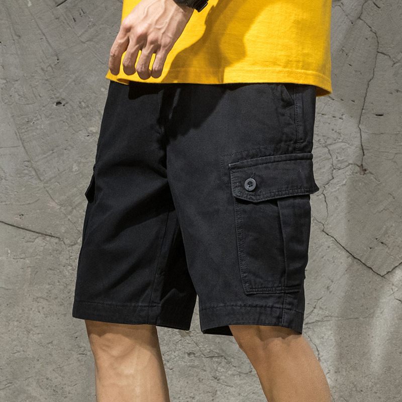 Tooling Shorts Heren Trendy Casual Losse Vijf Punten Dunne Sectie