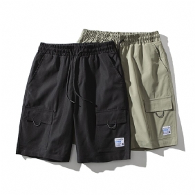 Zomer Casual Vijfpuntsbroek Heren Losse Outdoor Strand Ademende Dunne Sectie Sportmode