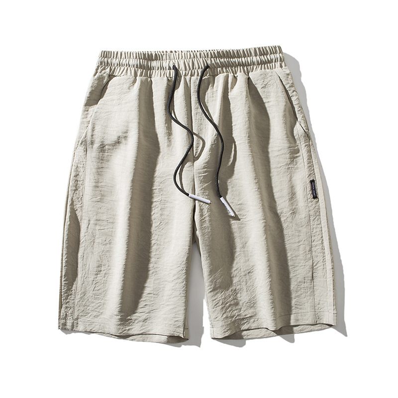 Zomer Casual Vijfpuntsbroek Heren Losse Outdoor Strand Ademende Dunne Sectie Sportmode