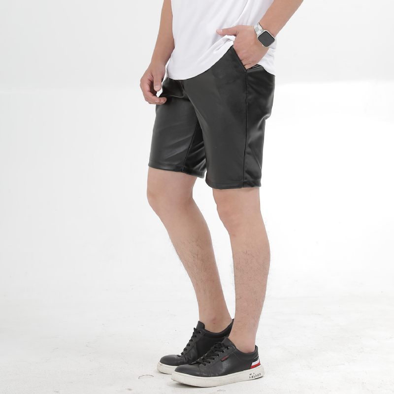 Zomer Dunne Heren Stretch Kleur Witte Shorts Five Points