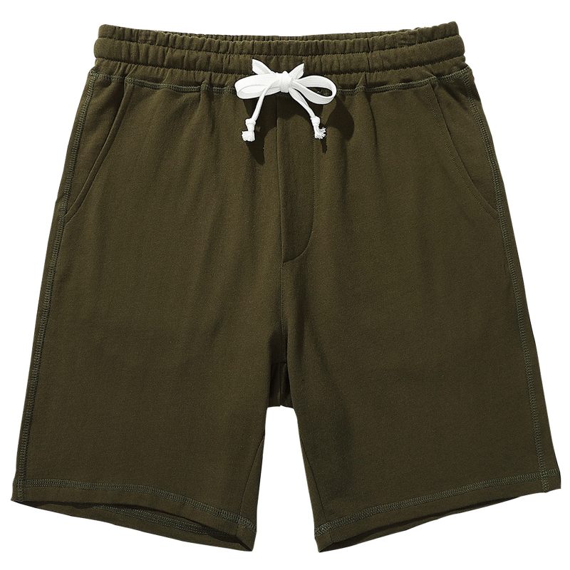 Zomer Heren Casual Losse Shorts Trekkoord Vijf Punten