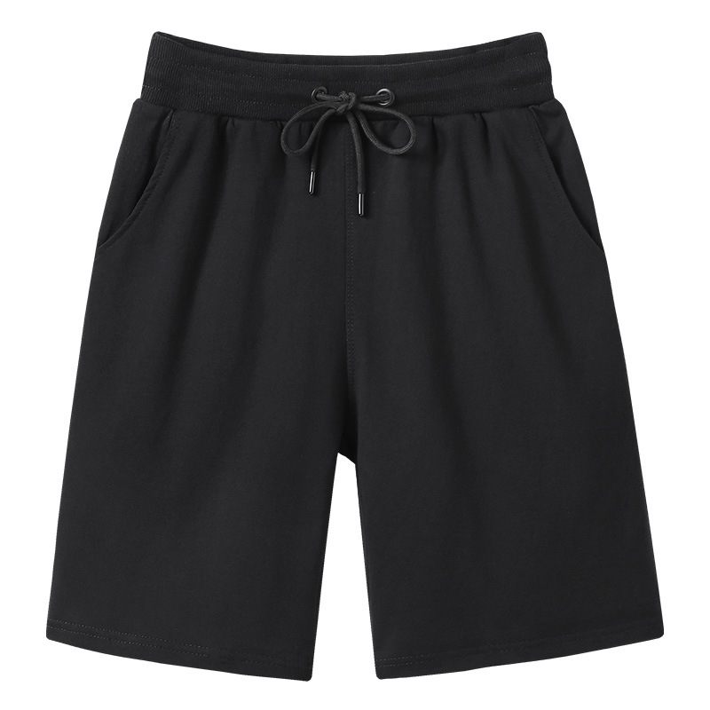 Zomer Katoenen Ademende Casual Shorts Heren Nieuwe Trend Strand Vijf Punten