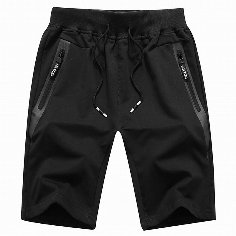 Zomer Nieuwe Casual Elastische Shorts Heren Gebreide Vijf Punten Strand