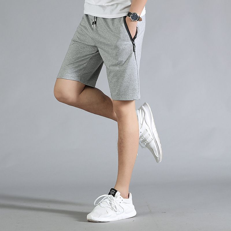 Zomer Nieuwe Heren Casual Shorts Vijf Punten Strandelastiek