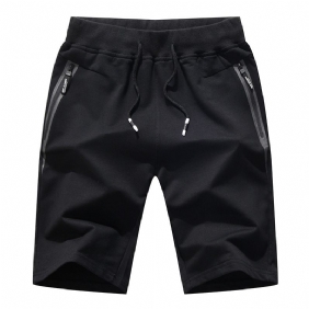 Zomer Nieuwe Heren Casual Shorts Vijfpunts Elastische Strandbroek