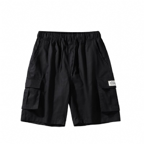 Zomer Tooling Shorts Heren Nieuw Katoen Losse Casual Vijf Punten