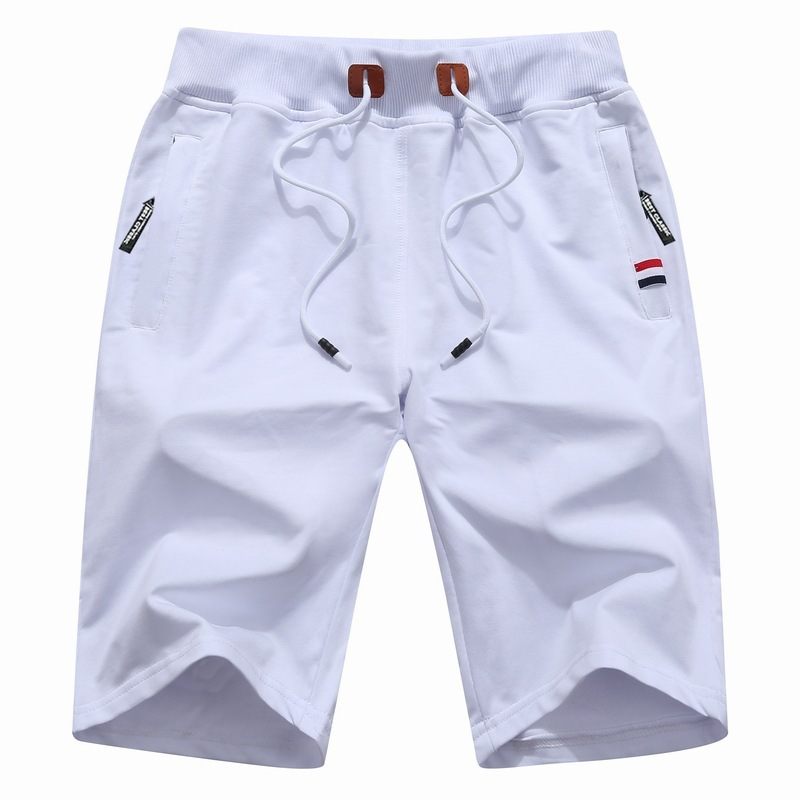 Zomerse Grote Maten Shorts Heren Sport Katoen Strand Gebreid