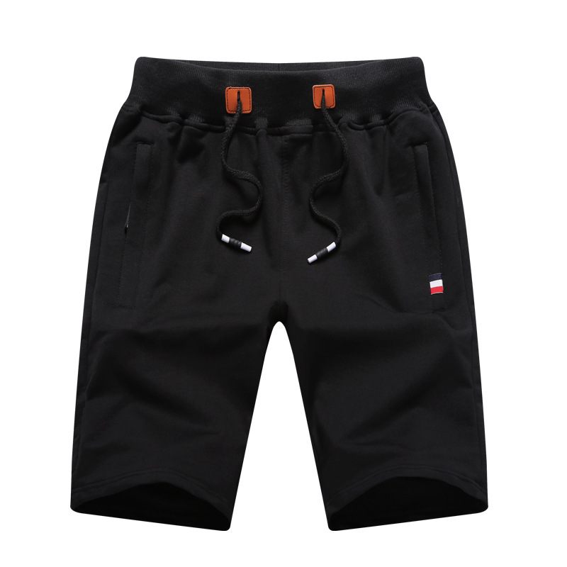 Zomerse Grote Maten Shorts Heren Sport Katoen Strand Gebreid