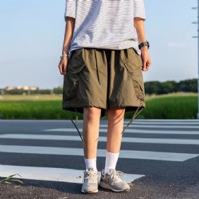 Zomerse Wijde Pijpen Korte Broek Heren Losse Vijfpuntsbroek