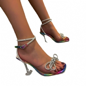 2024 Grote Maat Nieuwe Hoge Hakken Stiletto Sandalen Mode Catwalk Sexy Vrouwen