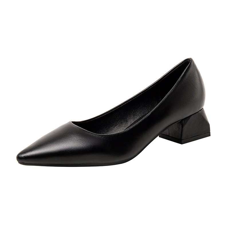 Vrouwen Hoge Hakken Stiletto Lente En Herfst 5 cm Puntschoen Schoenen 3 cm Meisjes Professionele Sexy Werkschoenen