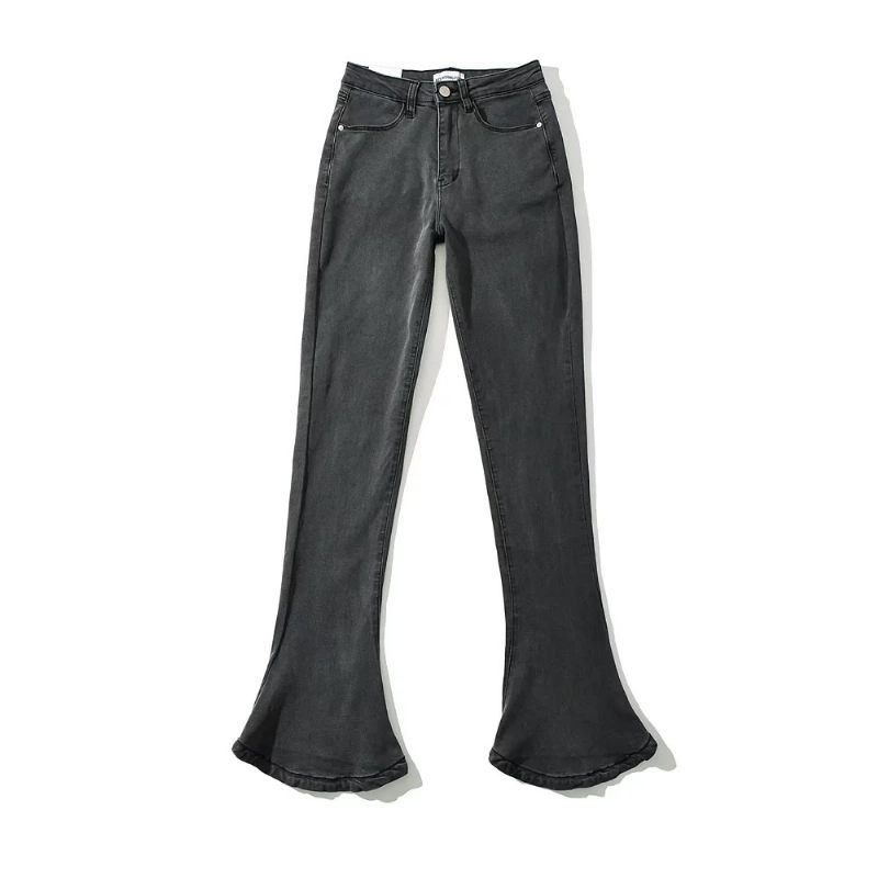 Bootcut Damesjeans Met Hoge Taille