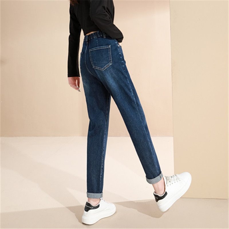 Damesjeans Stretch Hoge Taille