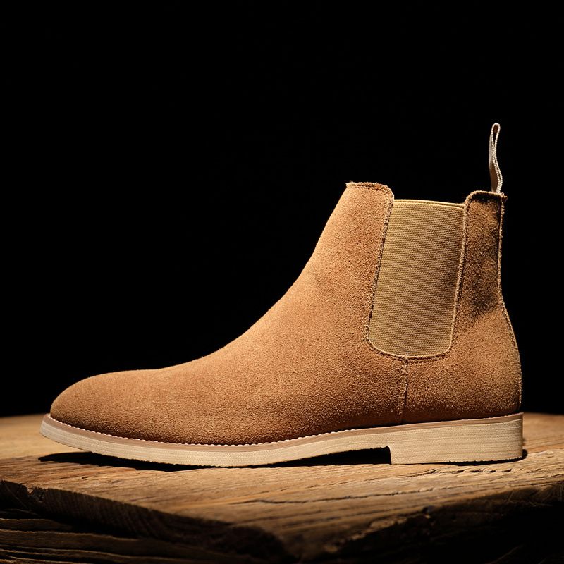 Chelsea Boots Heren Grote Maat 45 46 Leren Herfst En Winter Martin