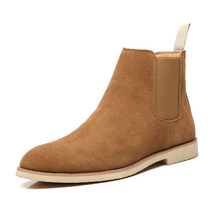 Chelsea Boots Heren Grote Maat 45 46 Leren Herfst En Winter Martin