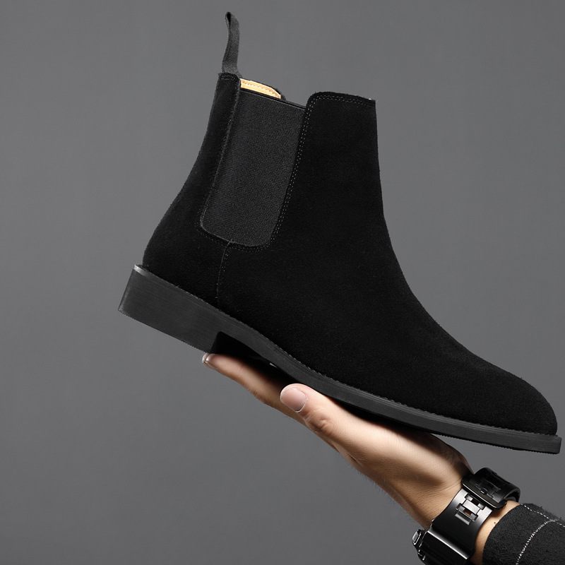 Chelsea Boots Heren Grote Maat 45 46 Leren Herfst En Winter Martin