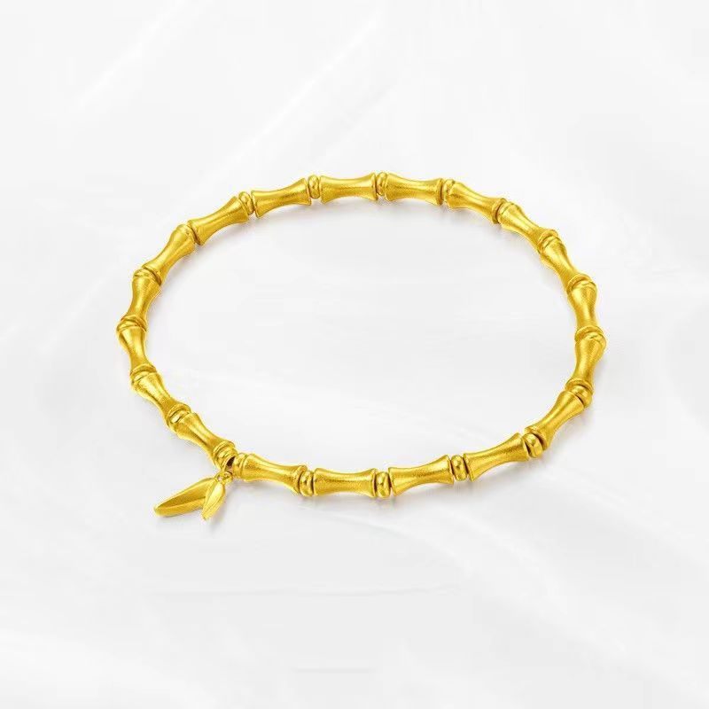 24k Vergulde Bamboe Sieraden