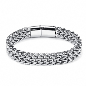 Persoonlijkheidstrend Heren Titanium Stalen Armband Sieraden Hiphop Roestvrijstalen