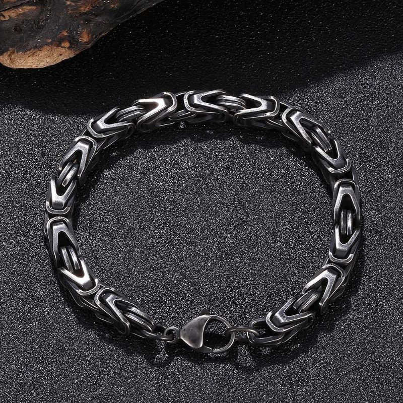 Sieraden Roestvrij Staal Keizerarmband Herenarmband Herenstijl Klassieke Mode