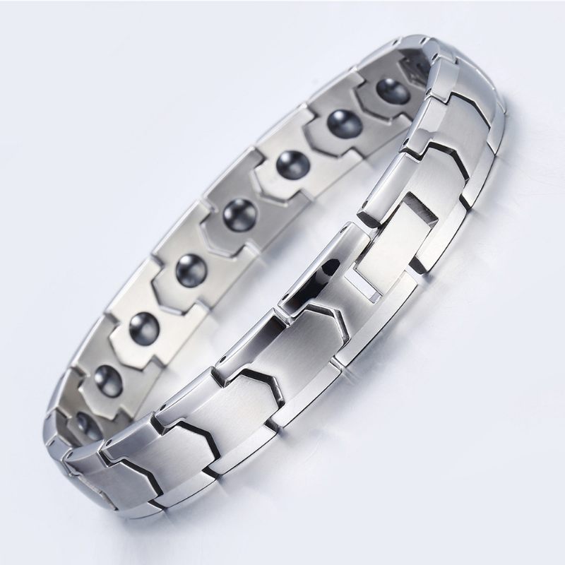 Xingyu Roestvrijstalen Sieraden Armband Volledige Magnetische Gezondheid Energie Titanium Stalen Mannen