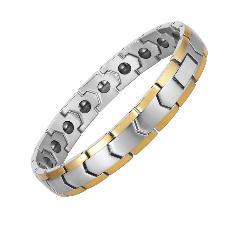 Xingyu Roestvrijstalen Sieraden Armband Volledige Magnetische Gezondheid Energie Titanium Stalen Mannen