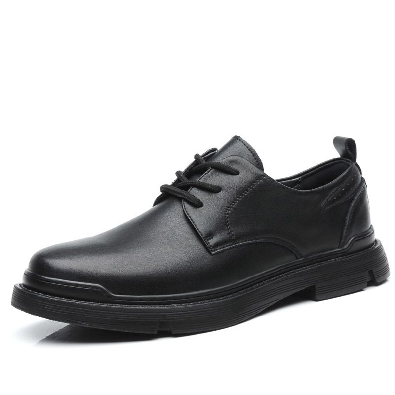 Formele Herenschoenen 45 Echt Lederen Martin Schoenen Grote Maat 46 Business Casual Kleding 47 Retro