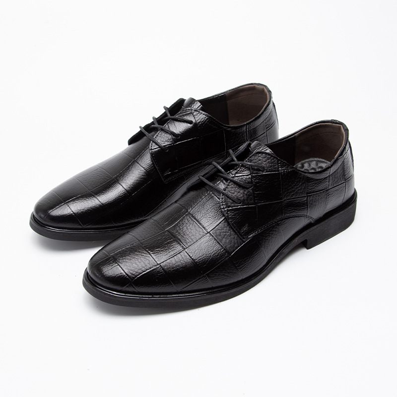 Lente En Herfst Nieuwe Mannen Kleding Schoenen Business Casual Herenschoenen Grote Maat Formele Bruidsjonkers Bruidegom Mannelijke