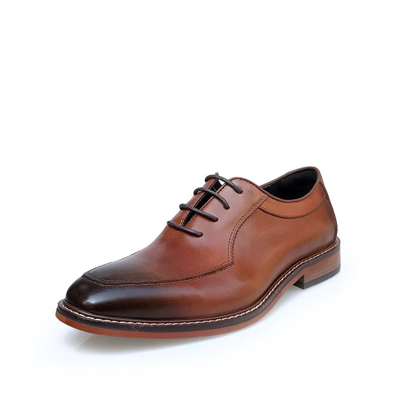 Lente En Herfst Oxford Schoenen Heren Lederen Zakelijke Jurk Lage Top Koreaanse Casual Derby Herenschoenen Trouwschoenen