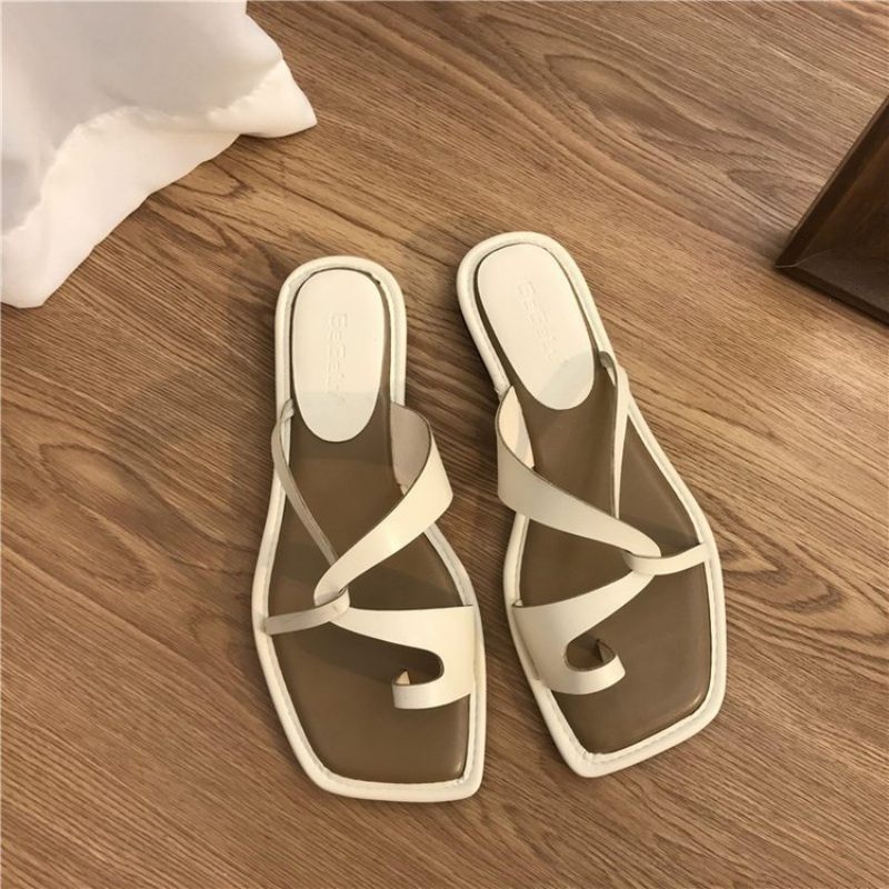 2024 Zomer Nieuwe Set Teenslippers Dames Zomermode Sandalen Slippers Schoenen